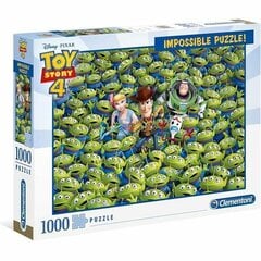 Головоломка Clementoni Toy Story 4: Impossible Puzzle 1000 Предметы цена и информация | Пазлы | kaup24.ee