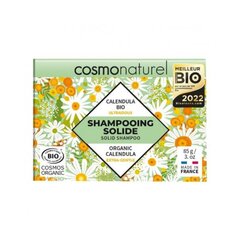 Твердый шампунь Cosmo Naturel для нормальных волос с увлажняющим кокосовым маслом и успокаивающим календулой, 85 г цена и информация | Шампуни | kaup24.ee