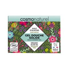 Cosmo Naturel 100% looduslik plastikuvaba nahka niisutav lõhnatu tahke dušigeel oliiviõliga, 85 g цена и информация | Масла, гели для душа | kaup24.ee