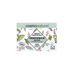 Cosmo Naturel 100% looduslik plastikuvaba tahke värskendav hambapasta piparmündiga, 27 g цена и информация | Для ухода за зубами | kaup24.ee