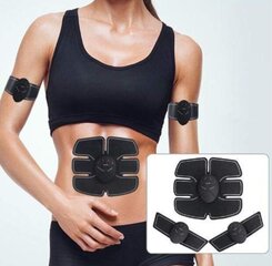 Elektriline lihasstimulaator Renkai Smart Fitness 5in1, must цена и информация | Тренажеры для пресса | kaup24.ee