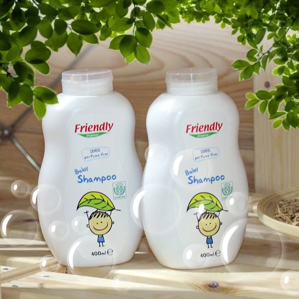 Friendly Organic seebivaba orgaaniline 2in1 juuste- ja kehapesuvahend rahustava kaeraekstraktiga, 400 ml hind ja info | Laste ja ema kosmeetika | kaup24.ee