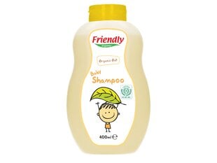 Органический гель для волос и тела 2в1 без мыла Friendly Organic с успокаивающим экстрактом овса, 400 мл цена и информация | Косметика для мам и детей | kaup24.ee