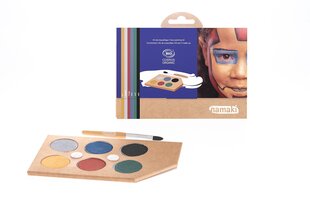 Namaki 6 looduslikust värvist koosnev näovärvide komplekt, Intergalactic Worlds hind ja info | Laste ja ema kosmeetika | kaup24.ee