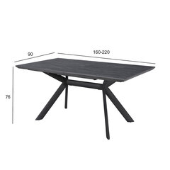 Söögilauakomplekt EDDY 8-tooliga 10331+10332 цена и информация | Комплекты мебели для столовой | kaup24.ee
