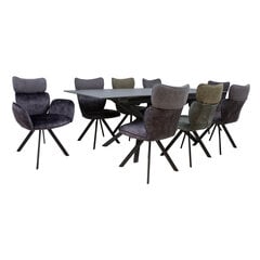 Söögilauakomplekt EDDY 8-tooliga 10331+10332 цена и информация | Комплекты мебели для столовой | kaup24.ee