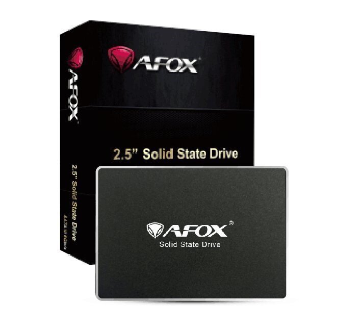 Afox SD250-256GQN 256GB 2.5" hind ja info | Sisemised kõvakettad (HDD, SSD, Hybrid) | kaup24.ee