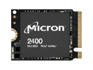 Micron 2400 512GB M.2 2230 (MTFDKBK512QFM-1BD1AABYYR) цена и информация | Внутренние жёсткие диски (HDD, SSD, Hybrid) | kaup24.ee