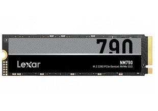 Lexar NM790 1TB M.2 2280 (LNM790X001T-RNNNG) цена и информация | Внутренние жёсткие диски (HDD, SSD, Hybrid) | kaup24.ee