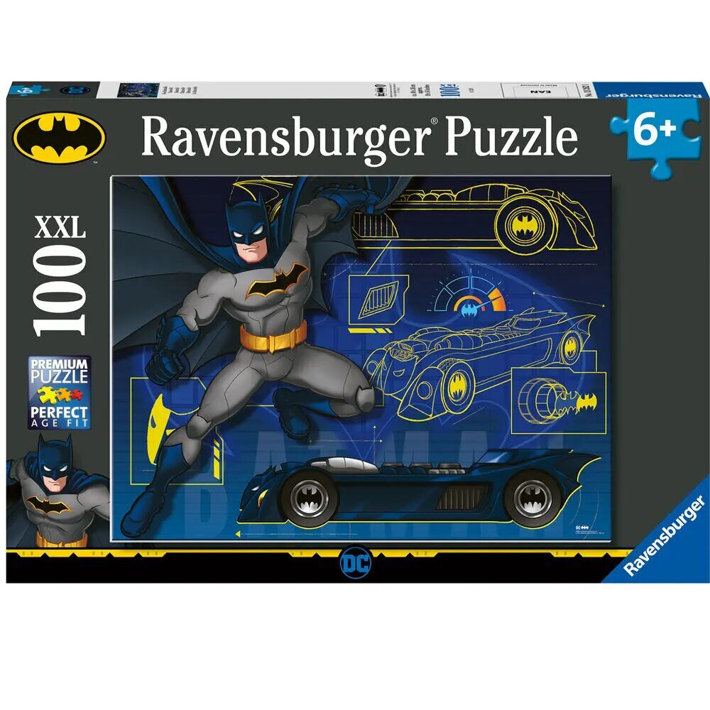 Ravensburgeri pusle Batman B 100p 13262 цена и информация | Pusled | kaup24.ee