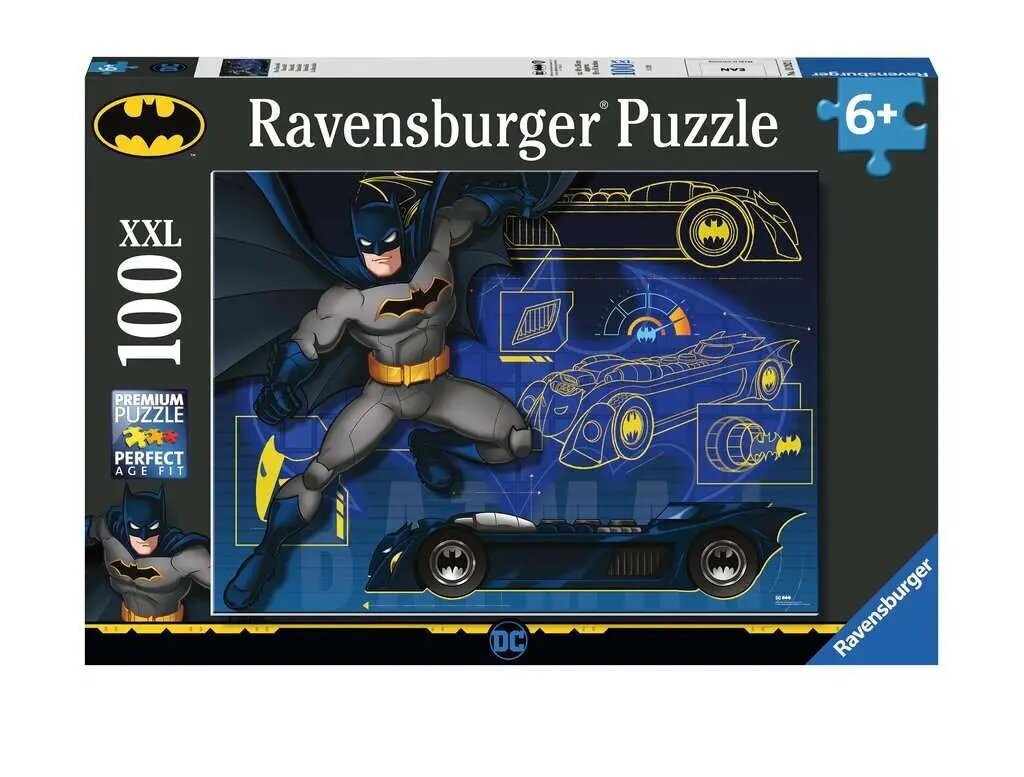 Ravensburgeri pusle Batman B 100p 13262 hind ja info | Pusled | kaup24.ee