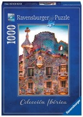 Ravensburgeri pusle Casa Batlló Barcelona 1000p 19631 hind ja info | Pusled | kaup24.ee
