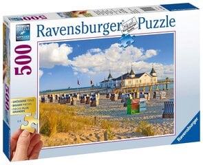 Ravensburgeri pusle rannatool Ahlbeckis 500p 13652 цена и информация | Пазлы | kaup24.ee