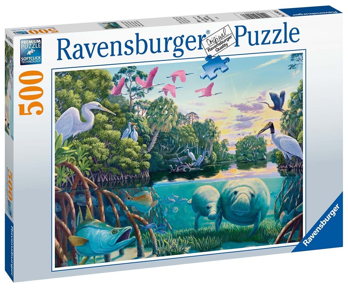 Ravensburgeri pusle Manatee hetked 500p 16943 hind ja info | Pusled | kaup24.ee