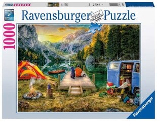 Пазл в кемпинге Ravensburger Holiday, 16994, 1000 д. цена и информация | Пазлы | kaup24.ee