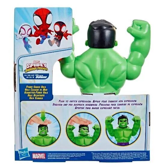 Spider-MAN Spidey ja Super Semud võimsus Smash Hulk цена и информация | Poiste mänguasjad | kaup24.ee
