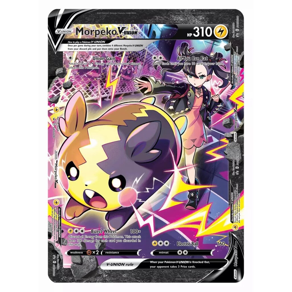 Kaardimäng Pokemon TCG Sword & Shield 12.5 Crown Zenith Premium Playmat Collection, Morpeko V Union, inglise keel hind ja info | Lauamängud ja mõistatused | kaup24.ee