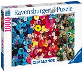 Кнопки вызова Puzzle Ravensburger 1000p 16563 цена и информация | Пазлы | kaup24.ee