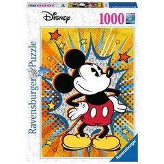 Ravensburgeri pusle Retro Mickey 1000p 15391 цена и информация | Пазлы | kaup24.ee