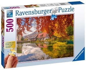 Ravensburger Puzzle Mizeful Mill 500p 13672 цена и информация | Пазлы | kaup24.ee