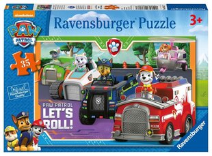 Ravensburgeri pusle Paw Patrol 35P 8617 цена и информация | Пазлы | kaup24.ee