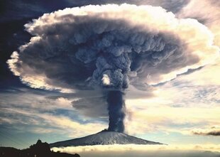 Пазл Ravensburger Vulkan Etna, 17095, 1000 д. цена и информация | Пазлы | kaup24.ee
