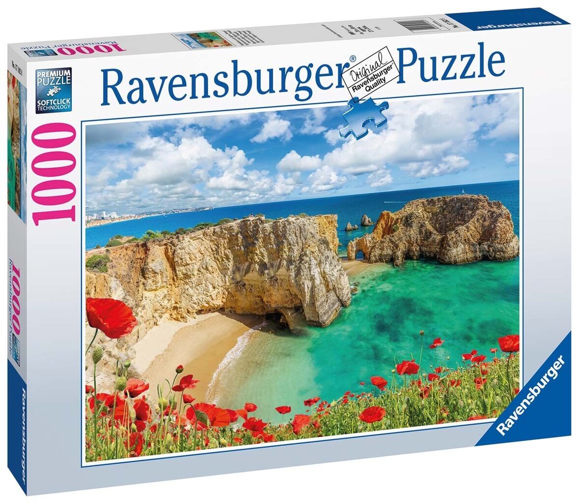 Ravensburgeri pusle Algarve Enchantment 1000p 17182 цена и информация | Pusled | kaup24.ee