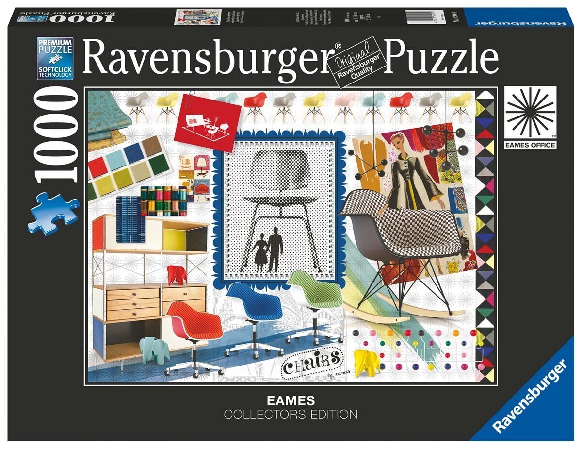 Ravensburgeri pusle Eames Design Spectrum 1000P 16900 цена и информация | Pusled | kaup24.ee