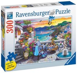 Ravensburger Puzzle Santorini Sunset 300plf 17130 цена и информация | Пазлы | kaup24.ee