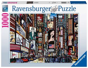 Ravensburger Puzzle красочная Нью -Йорк 1000pc 17088 цена и информация | Пазлы | kaup24.ee