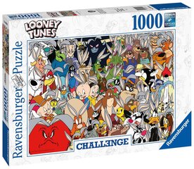 Ravensburgeri mõistatus Looney Tunes Challenge 1000p 16926 hind ja info | Pusled | kaup24.ee