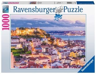 Ravensburgeri pusle Lissabon & Sao Jorge Castle 1000p 17183 цена и информация | Пазлы | kaup24.ee