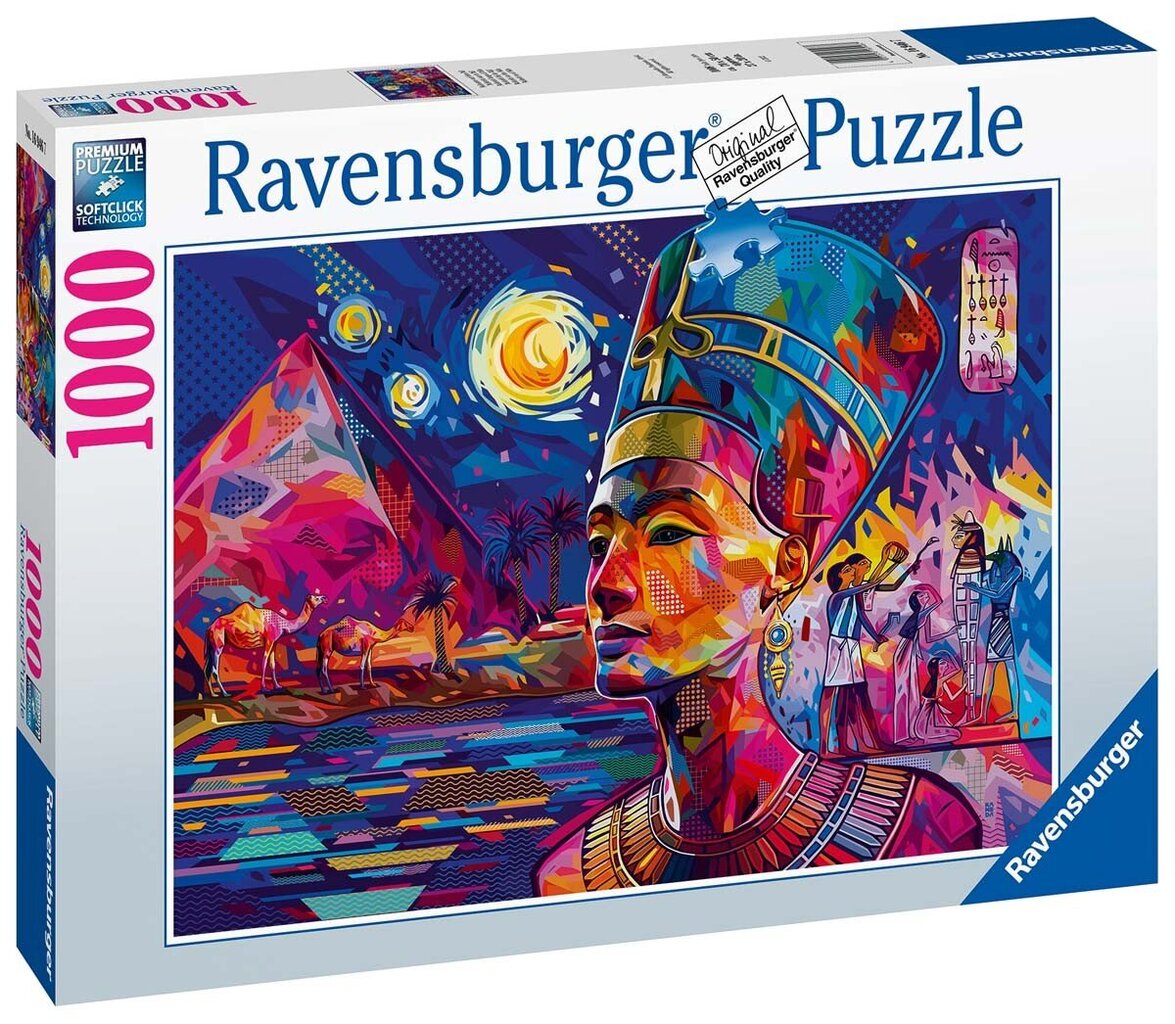 Ravensburgeri pusle Nefertiti Niiluse 1000p 16946 hind ja info | Pusled | kaup24.ee