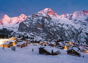 Ravensburgeri mõistatus Berner Oberland Mürren 1000p 17316 hind ja info | Pusled | kaup24.ee