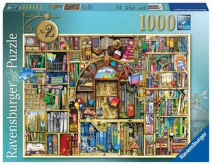 Ravensburger Puzzle The Bizarre Bookshop № 2 1000p 19418 цена и информация | Пазлы | kaup24.ee