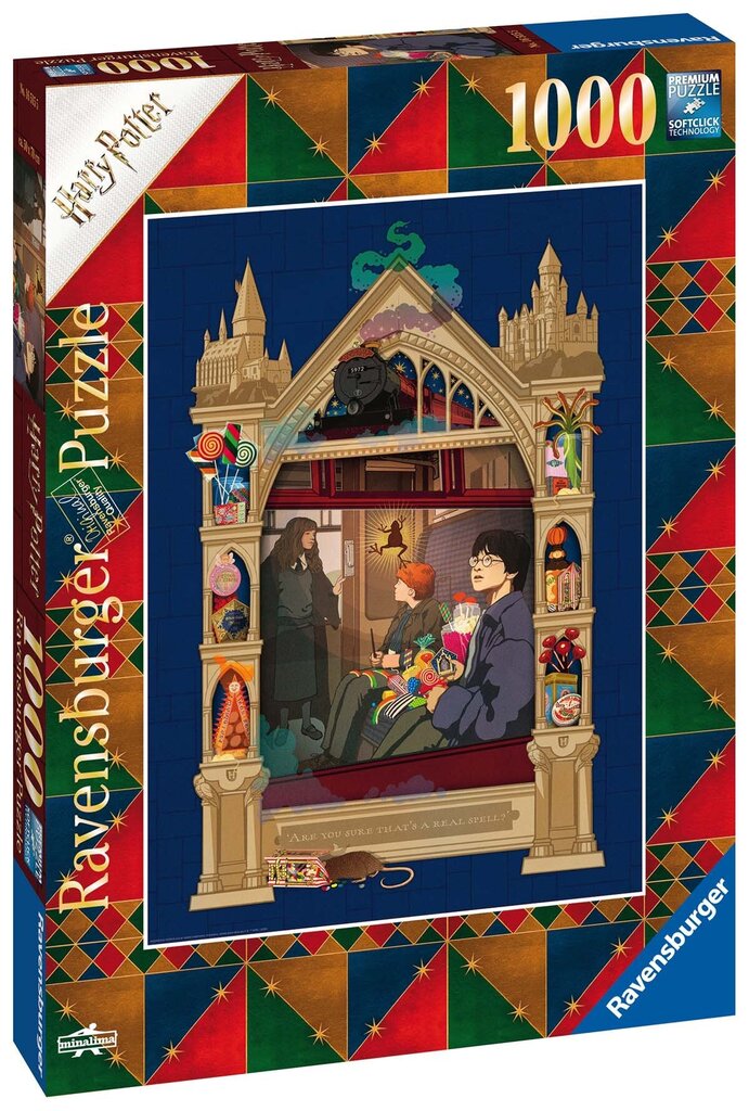 Ravensburgeri pusle Harry Potteri Sigatüüka 1000p 16515 hind ja info | Pusled | kaup24.ee