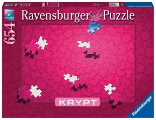 Ravensburgeri pusle Krypt Pink 654tk 16564 hind ja info | Pusled | kaup24.ee