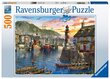 Ravensburgeri pusle Päikesetõusu sadamas 500tk 15045 цена и информация | Pusled | kaup24.ee