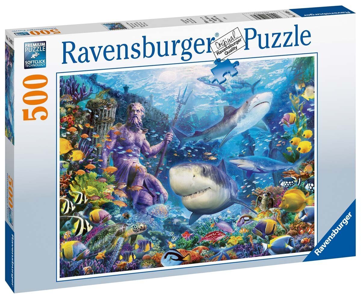 Ravensburgeri mõistatus meri kuningas 500p 15039 hind ja info | Pusled | kaup24.ee