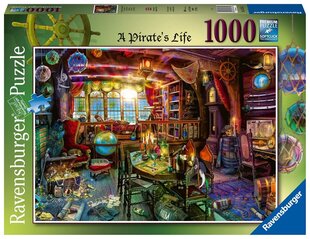 Пазл Ravensburger Pirate Life, 1000 д. цена и информация | Пазлы | kaup24.ee