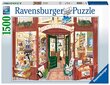 Ravensburger Wordsmithi raamatupoes 1500-osaline pusle täiskasvanutele ja lastele alates vanusest 12 hind ja info | Pusled | kaup24.ee