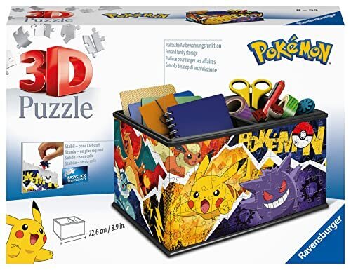 Ravensburgeri RAV pusle hoiukarp Pokémon 3d 11546 hind ja info | Pusled | kaup24.ee