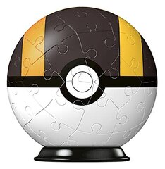 Ravensburger Pokemon Ultra Ball - 3D Jigsaw Pulze Ball lastele vanuses 6 aastat - 54 tükki - pole vajalik liim - pokeball цена и информация | Пазлы | kaup24.ee