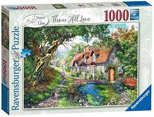 Пазл дом Ravensburger Flower Hill Lane, 1000 д. цена и информация | Пазлы | kaup24.ee