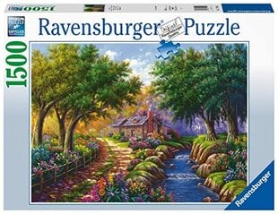 Пазл дом у реки Ravensburger, 1500 д. цена и информация | Пазлы | kaup24.ee