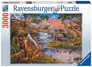 Ravensburger Animal Kingdom 3000 osaline pusle täiskasvanutele ja lastele vanuses alates 12 aastat цена и информация | Пазлы | kaup24.ee