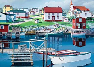 Ravensburger pusle 2d 1000tk Zatoka Greenspond hind ja info | Pusled | kaup24.ee