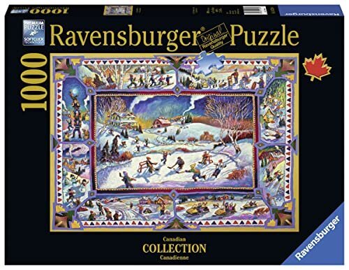 Ravensburger pusle 2D 1000tk, Kanada talv hind ja info | Pusled | kaup24.ee