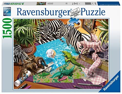 Ravensburger 16822 origami seiklused, 1500 tükki, lõõgastus, täiskasvanutele mõeldud pusled, suurus: 80x60cm, printimine, Jaapan, mitmevärviline, Pezzi hind ja info | Pusled | kaup24.ee