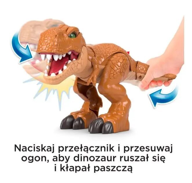 Imaginext Jurassic World 3 ründab T-rexi kuju цена и информация | Poiste mänguasjad | kaup24.ee